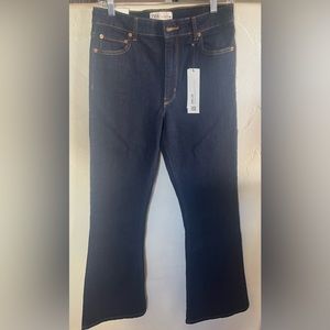 Zara high waist skinny flare jeans - NWT